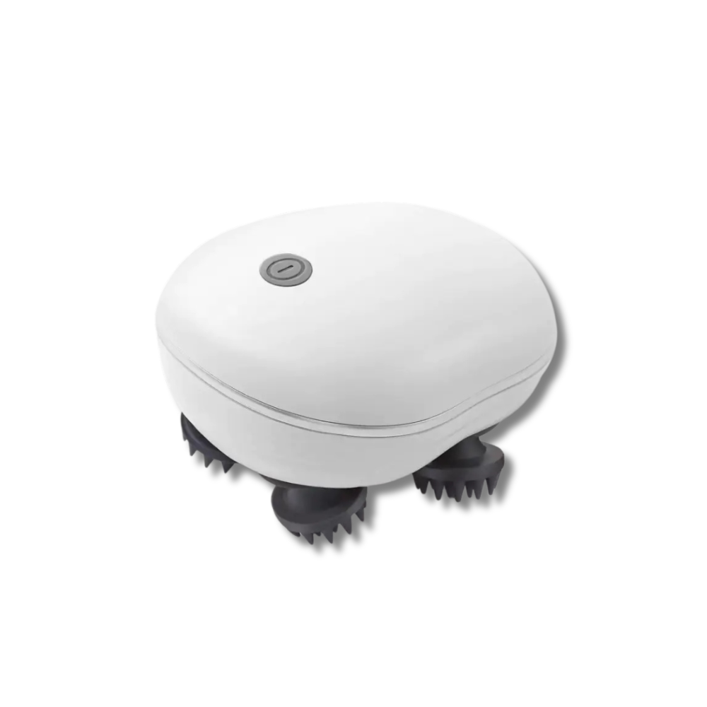 Mini Smart Electric Scalp Massager with Red Light Therapy