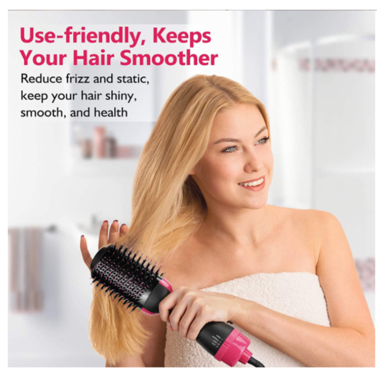 3-in-1 Hot Air Brush Dryer & Styler
