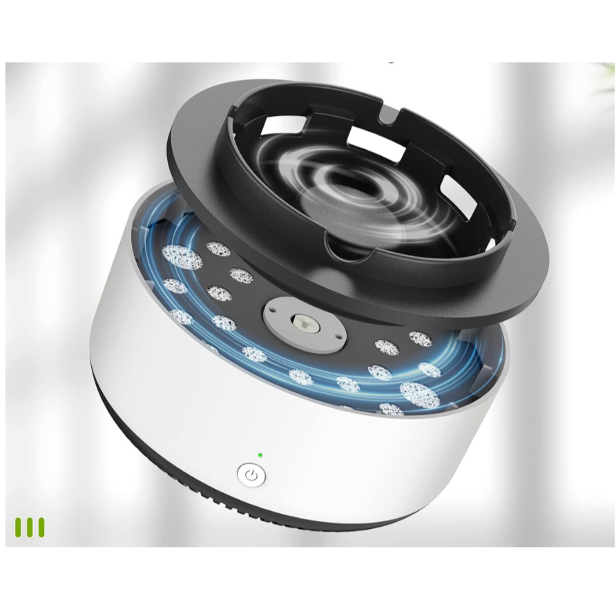 Smart Ashtray with Built-In Air Purifier