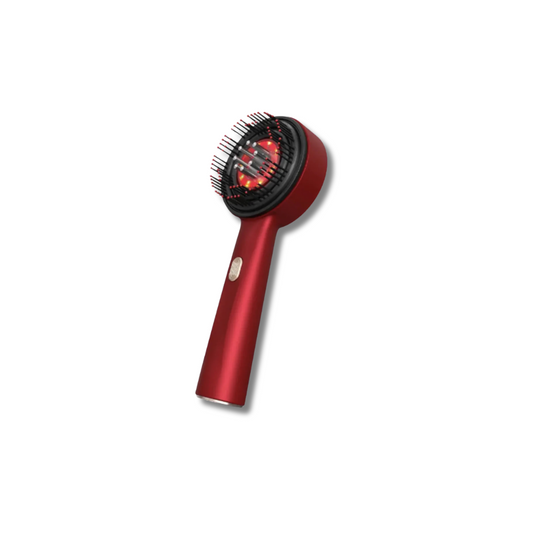 Electric Scalp Massager Comb with Red Light Therapy