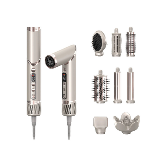 8-in-1 Foldable Hot Air Hair Styling Set