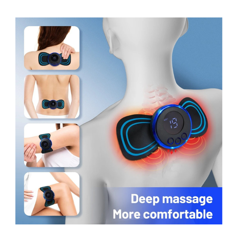 Portable EMS Neck Massager