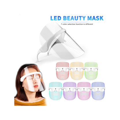 7-Color LED Light Therapy Facial Mask