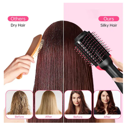 3-in-1 Hot Air Brush Dryer & Styler